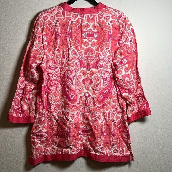 Brooks Brothers 346 Linen Tunic Shirt - Picture 4 of 5